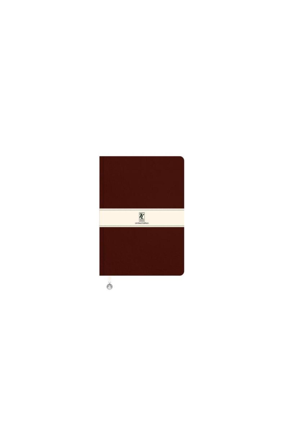 KESKİN COLOR Keskin Limited Edition A6 96 Yp. Çizgili Defter - Kahverengi