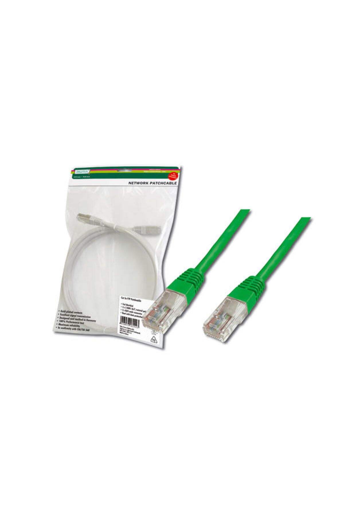 Assmann Digitus DK-1511-020/G 2 Mt CAT5E AWG26/7 U/Utp Yeşil Patch Cord Kablo