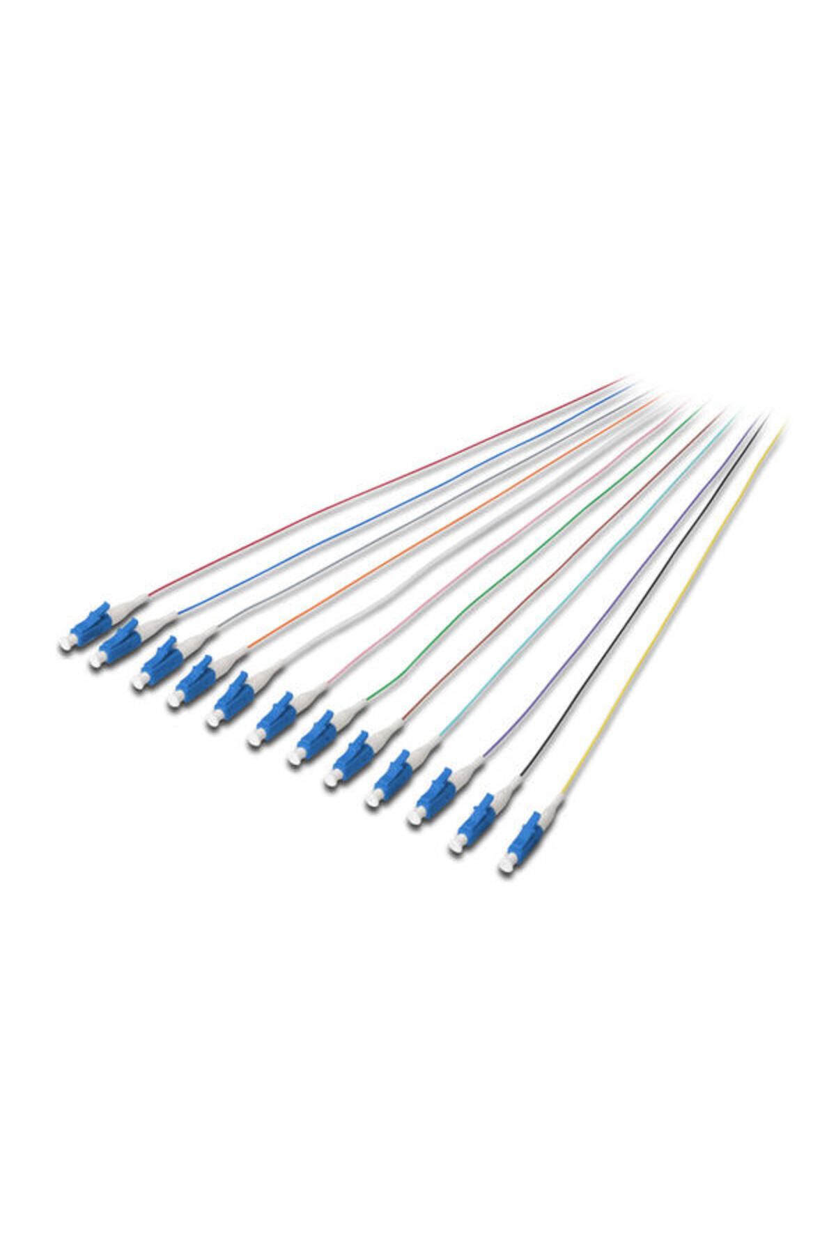 Assmann Digitus DK-29332-02 2 Mt LC-LC 09/125 Singlemode Fiber Pigtail 12 li Paket