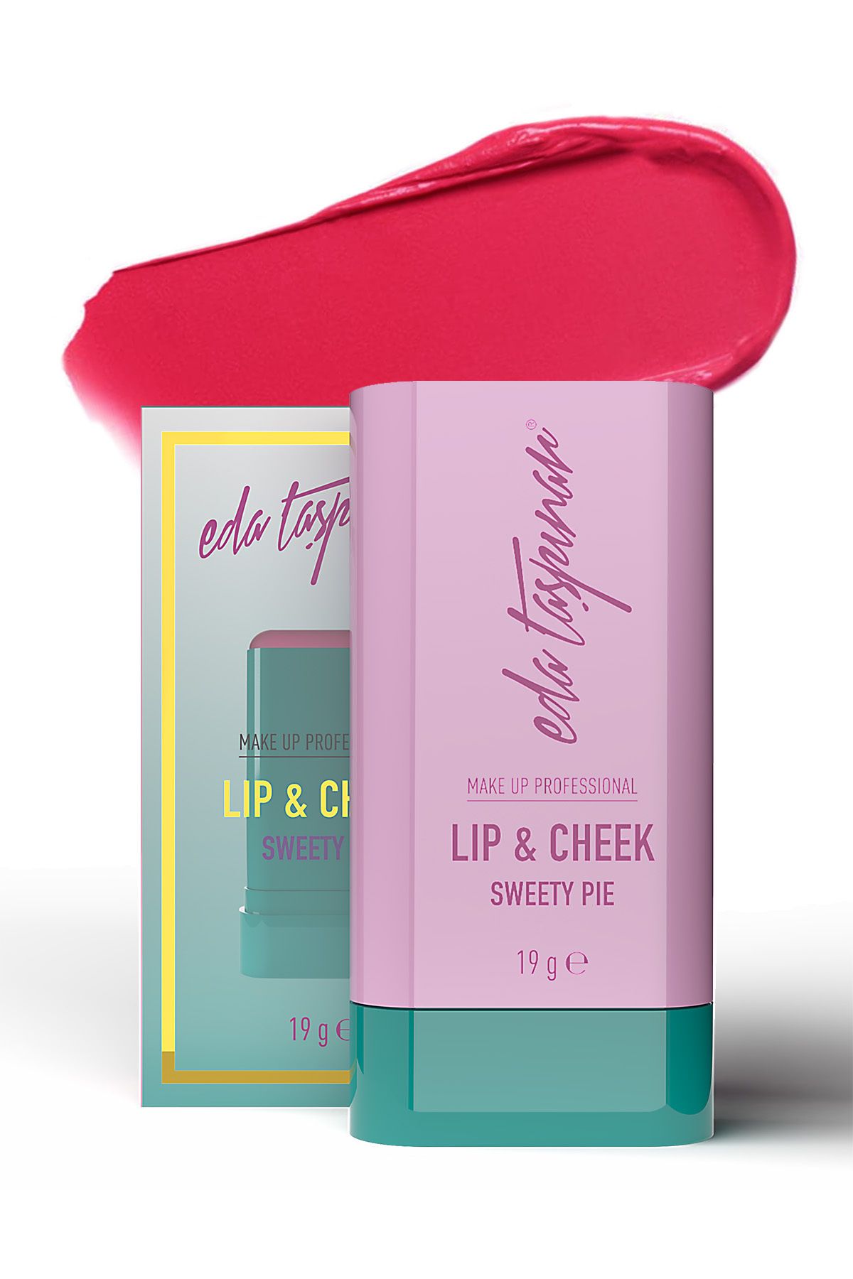 Eda Taşpınar Lip & Cheek Cream Blush Stick Sweety Pie (EGY0071)
