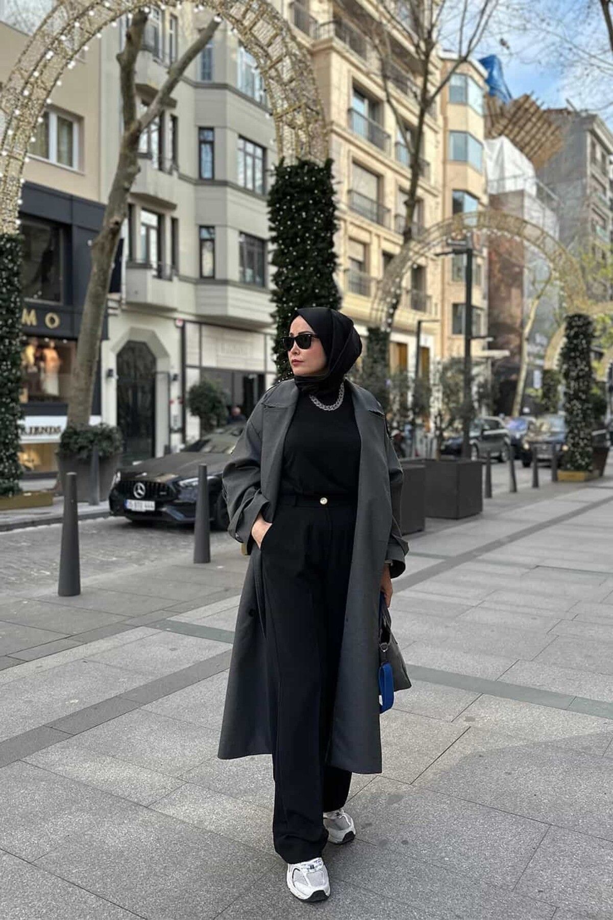 ByBensu Oversize Trençkot- VİO