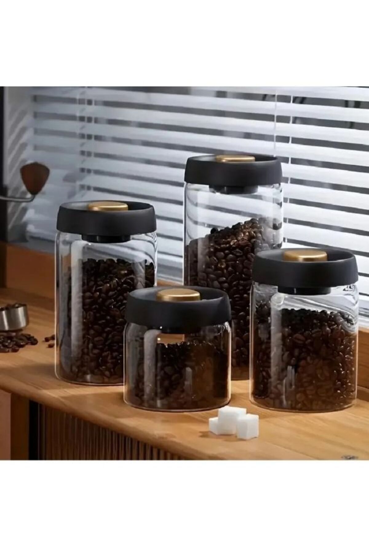 Viyalente Frasco Vakumlu Borosilikat Saklama Kabı 1200 ML