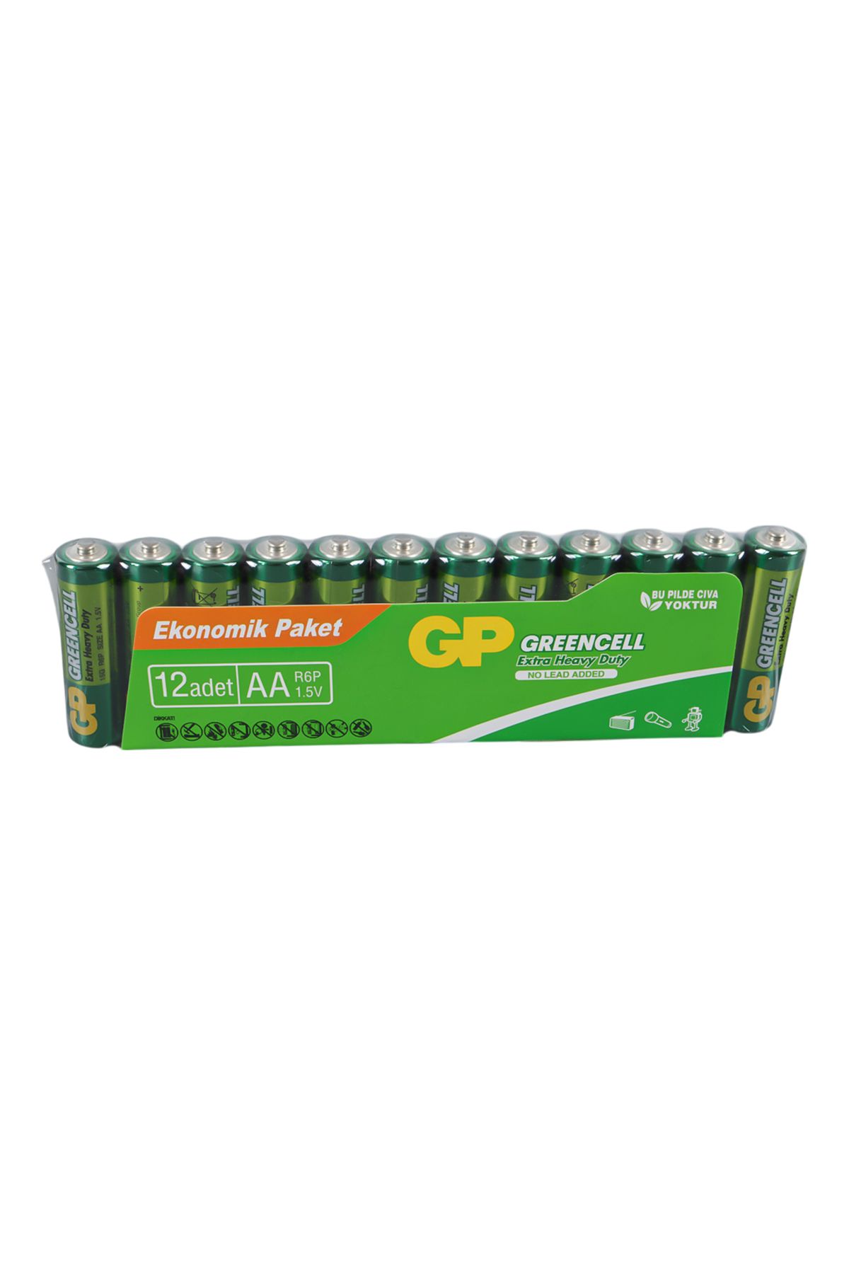 Emperium GP 15G-GREENCELL 12Lİ PAKET KALEM PİL (12Lİ FİYAT) GP 15G-2VS12 (5122)