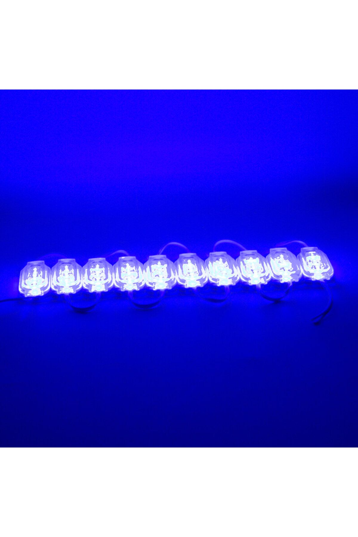 Emperium 12V 0.6W MAVİ 2835 65X25 MM IP65 120LM 160 DERECE MODÜL LED (5122)