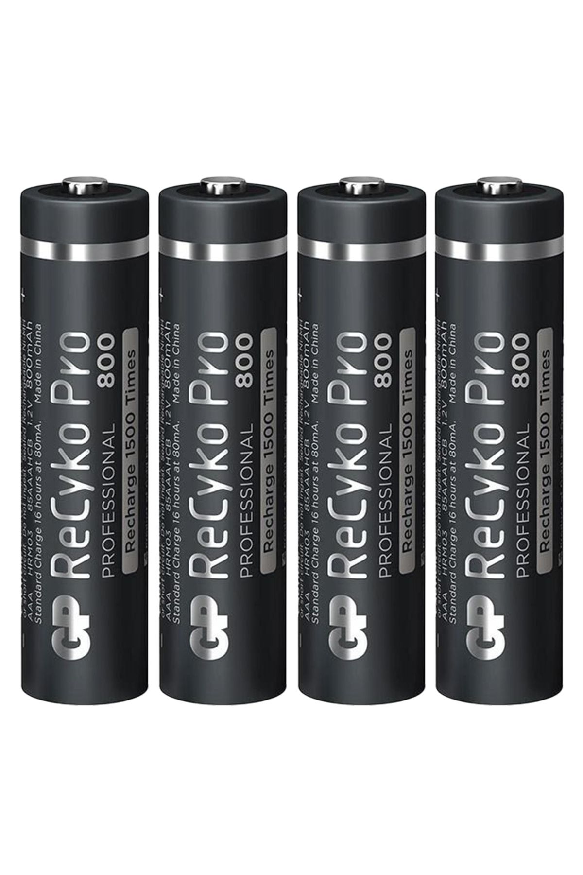 Emperium GP RECYKO PRO İNCE AAA 800 MAH ŞARJLI 4LÜ PİL GP85AAAHCB-2EB4 (GPRHCH83B205) (5122)