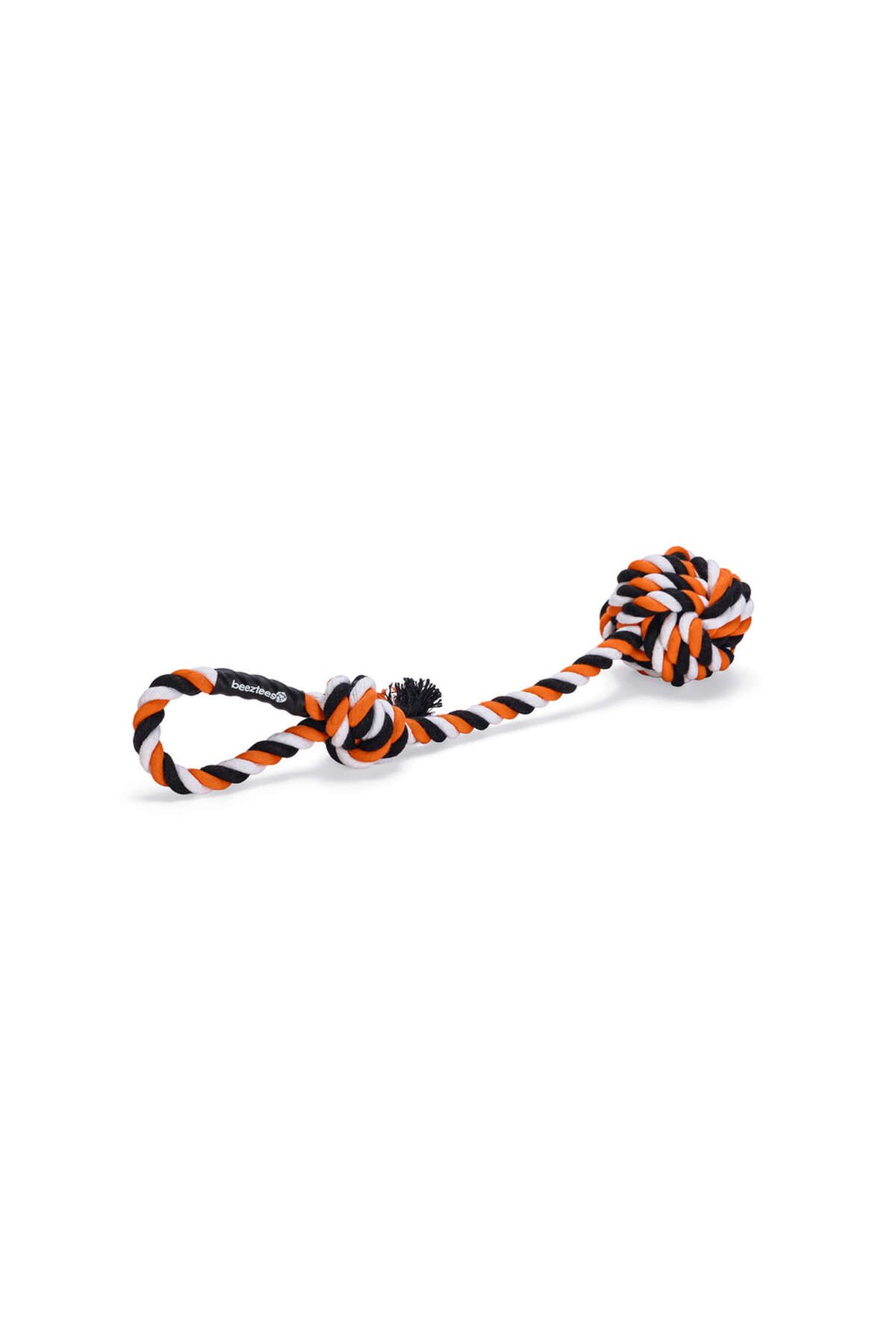 Beeztees Köpek Oyuncağı, Diş İpinden Top ve Tutamacı, 40x7x7cm, 120gr SVLRS
