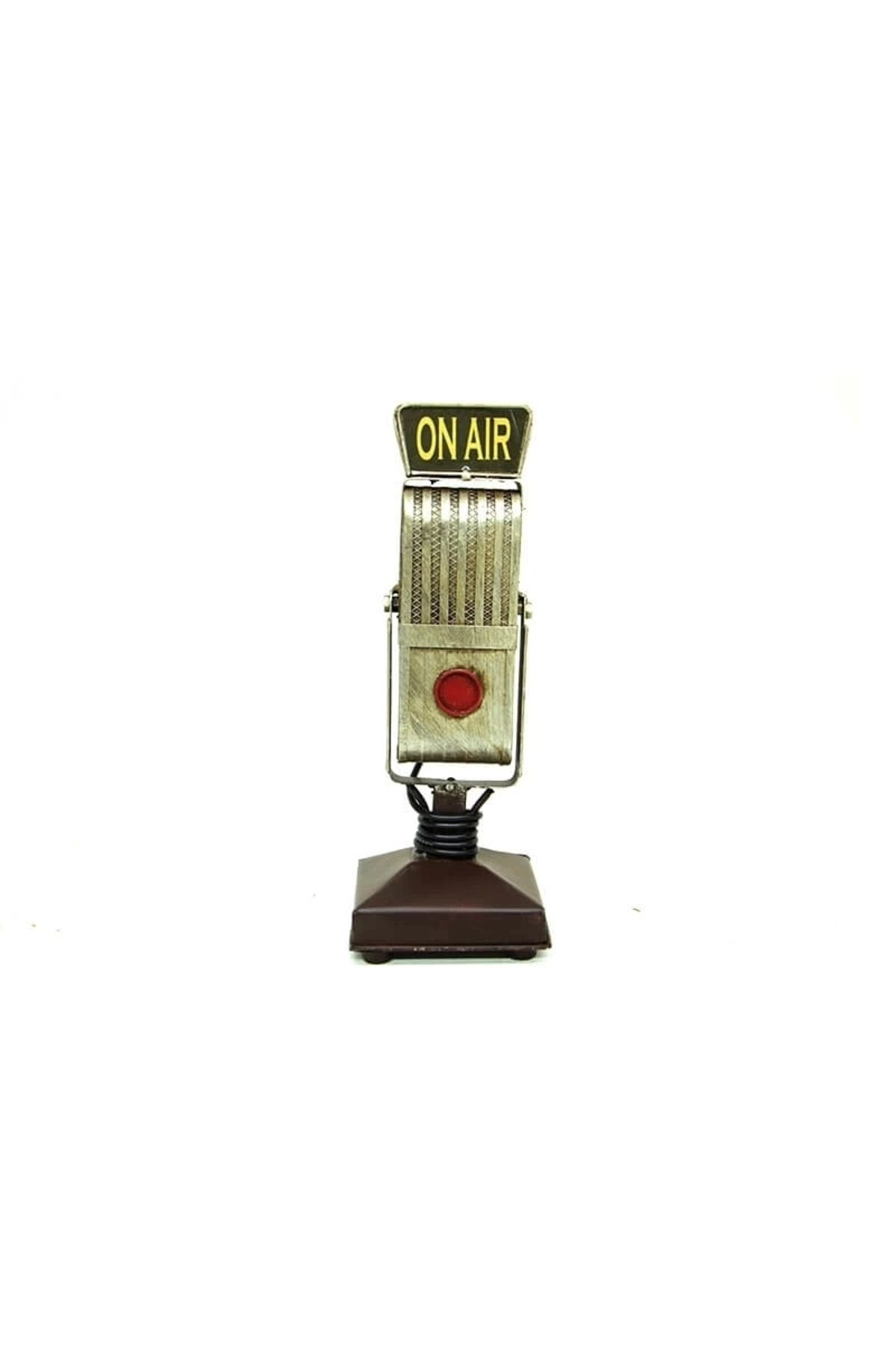 STOREMAX Dekoratif Metal Mikrofon