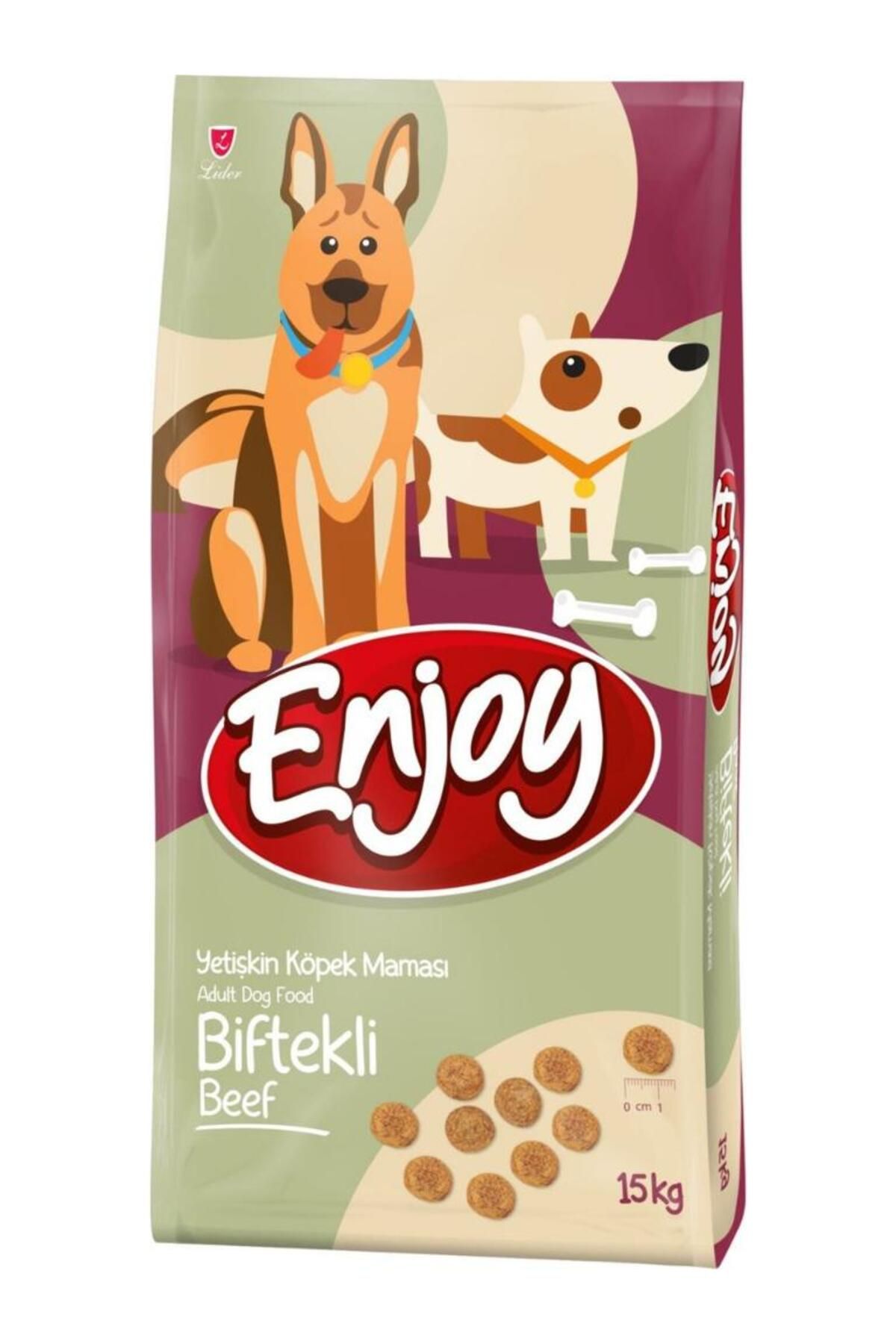 Enjoy Biftekli 15 kg Köpek Maması
