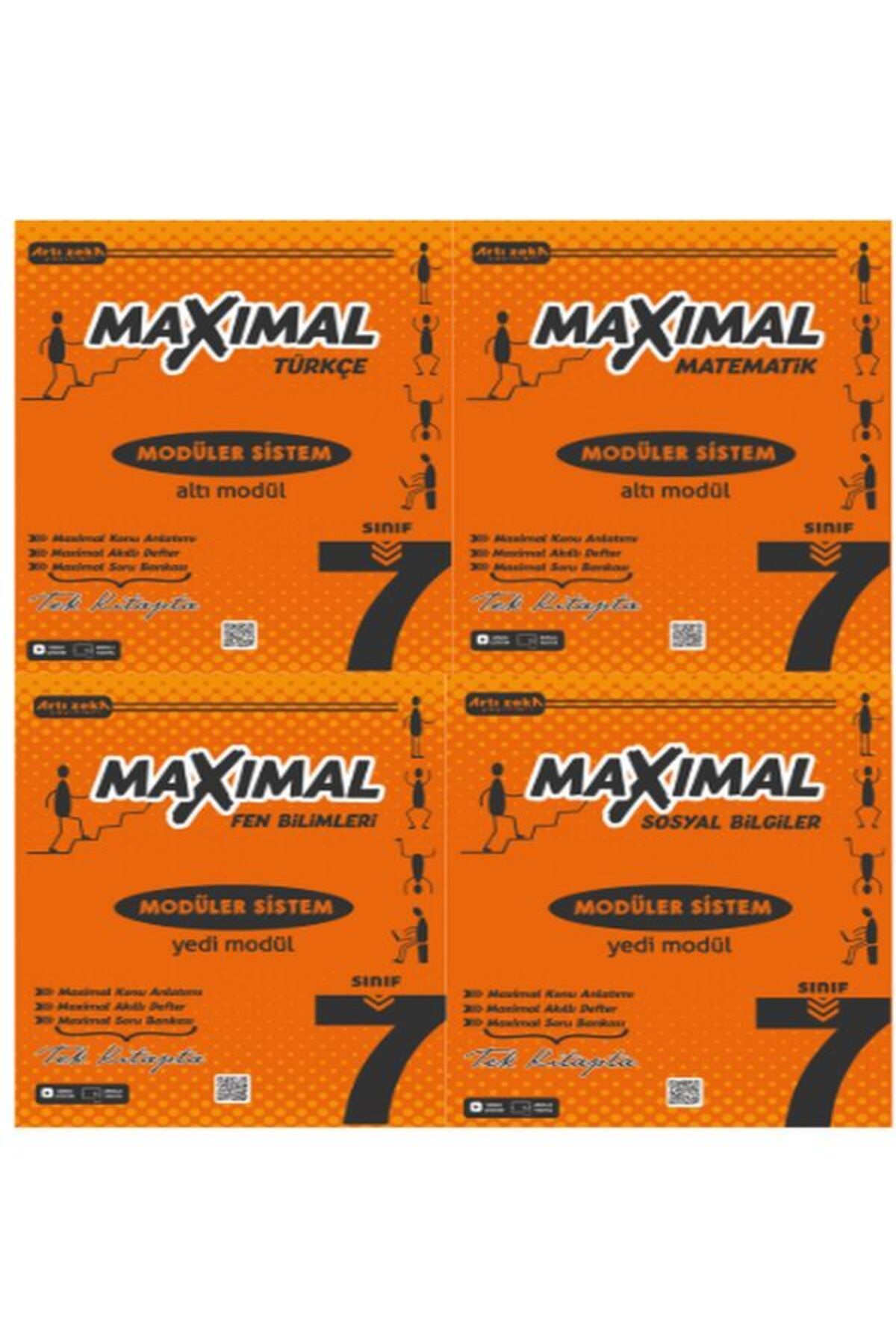 Artı Zeka Yayınları 7 Sınıf Maximal Modüler SET