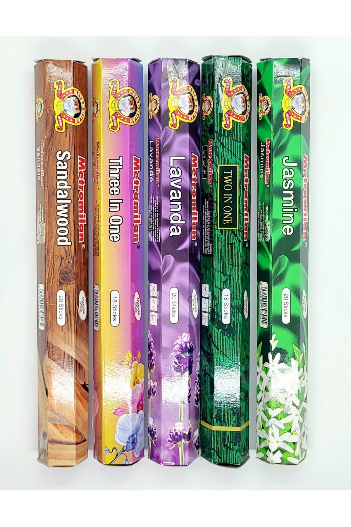 METROMİLAN Tütsü, 5 Farklı Aroma 100lü