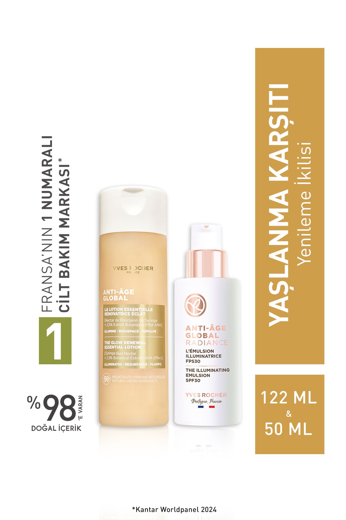 Yves Rocher Yaşlanma Karşıtı Yenileme İkilisi-9916877