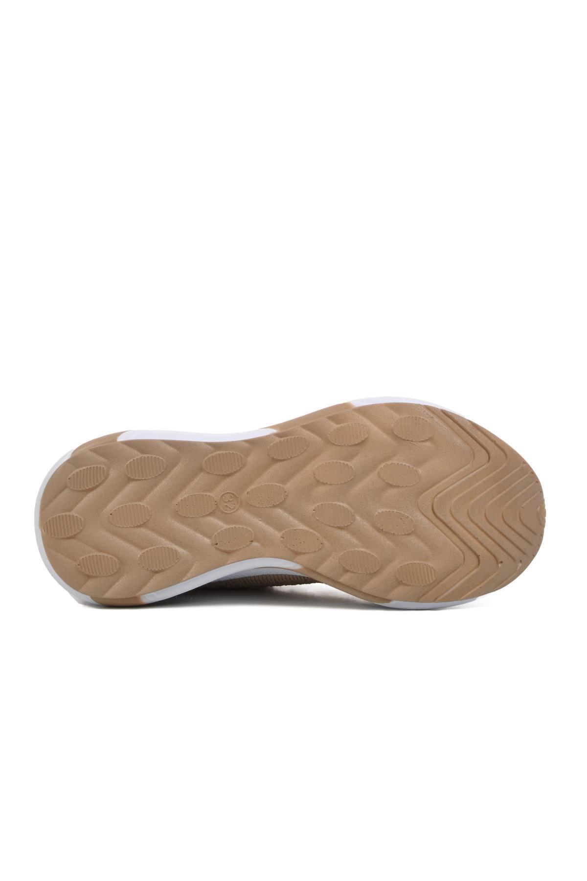 WALKWAY-Pına 151 F Beige Light Flexible Children's Sports Shoes 5