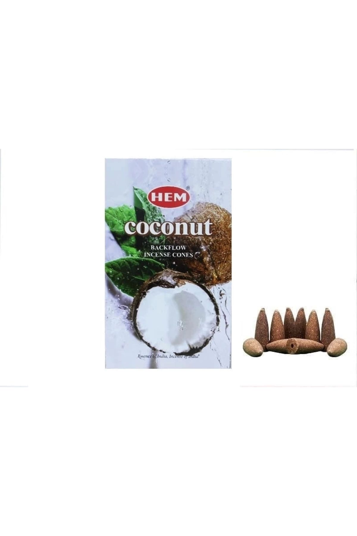 STOREMAX Coconut Back Flow Cones 10'lu