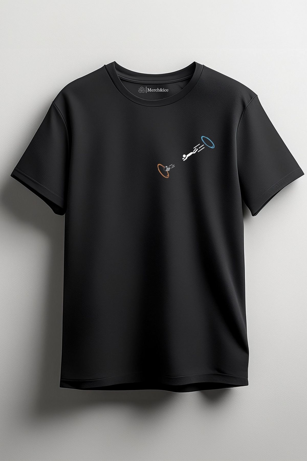 Merch&ice Boyutlar Arası Geçiş Baskılı Unisex T-Shirt
