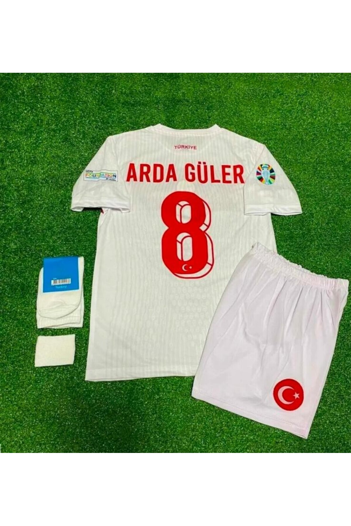 BARBITOS arda güler türkiye yeni sezon 8 numara çocuk forması 4 lü set ...