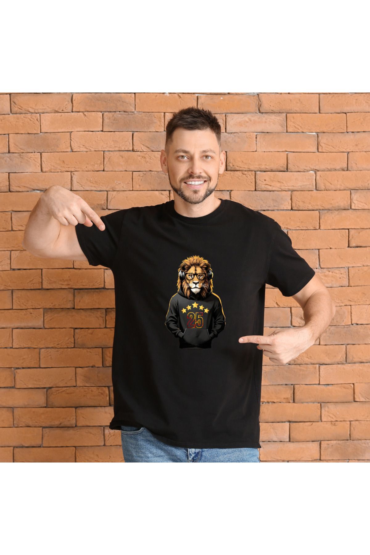 Gala Stile Gala Aslan Erkek Tişört