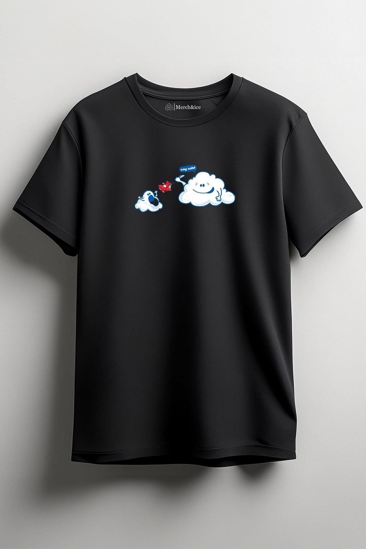 Merch&ice Say aah Baskılı Unisex T-Shirt