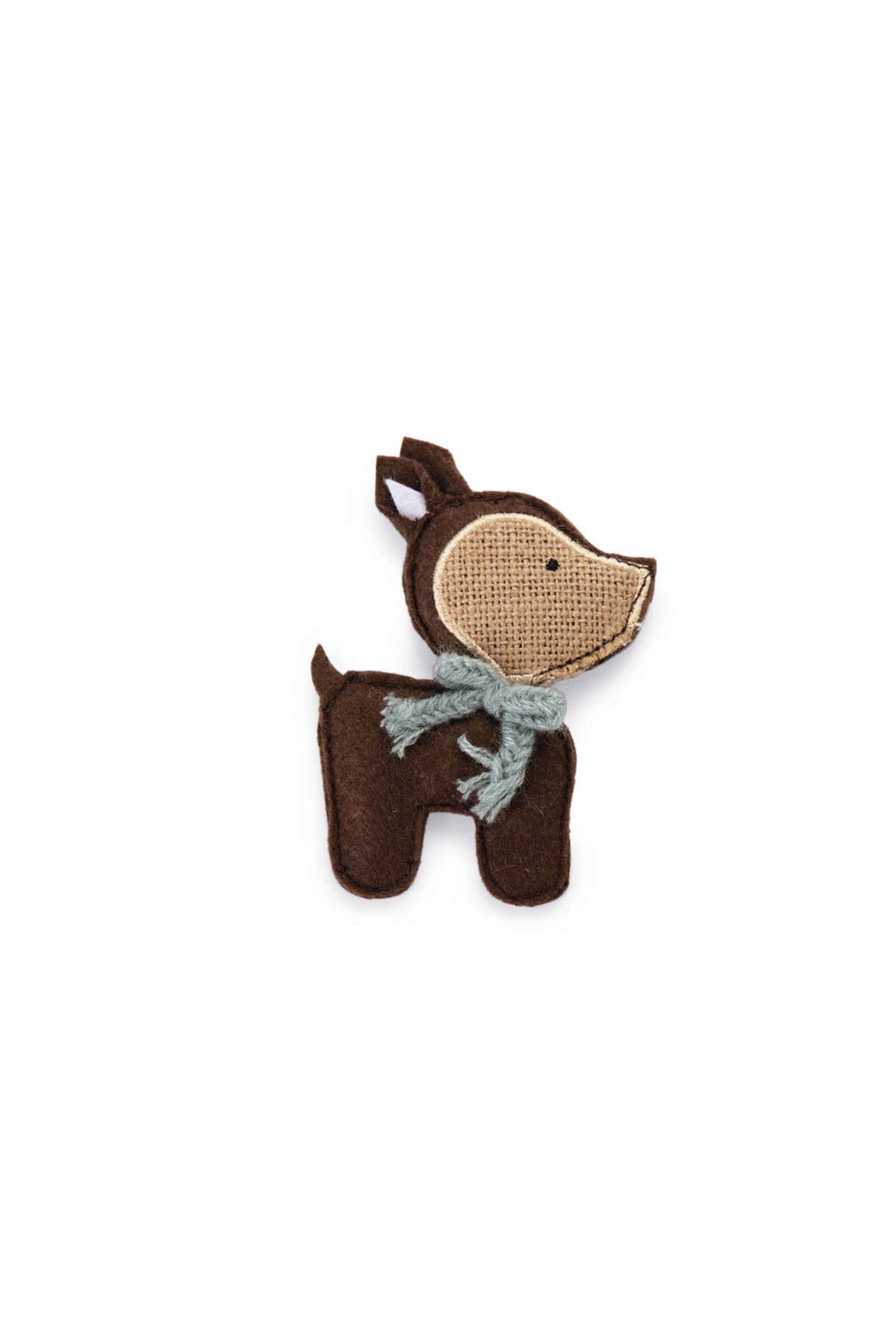 Beeztees Kedi Oyuncağı, Küçük Geyik, Kediotlu, Kahverengi, 10x7x2cm GLSTD
