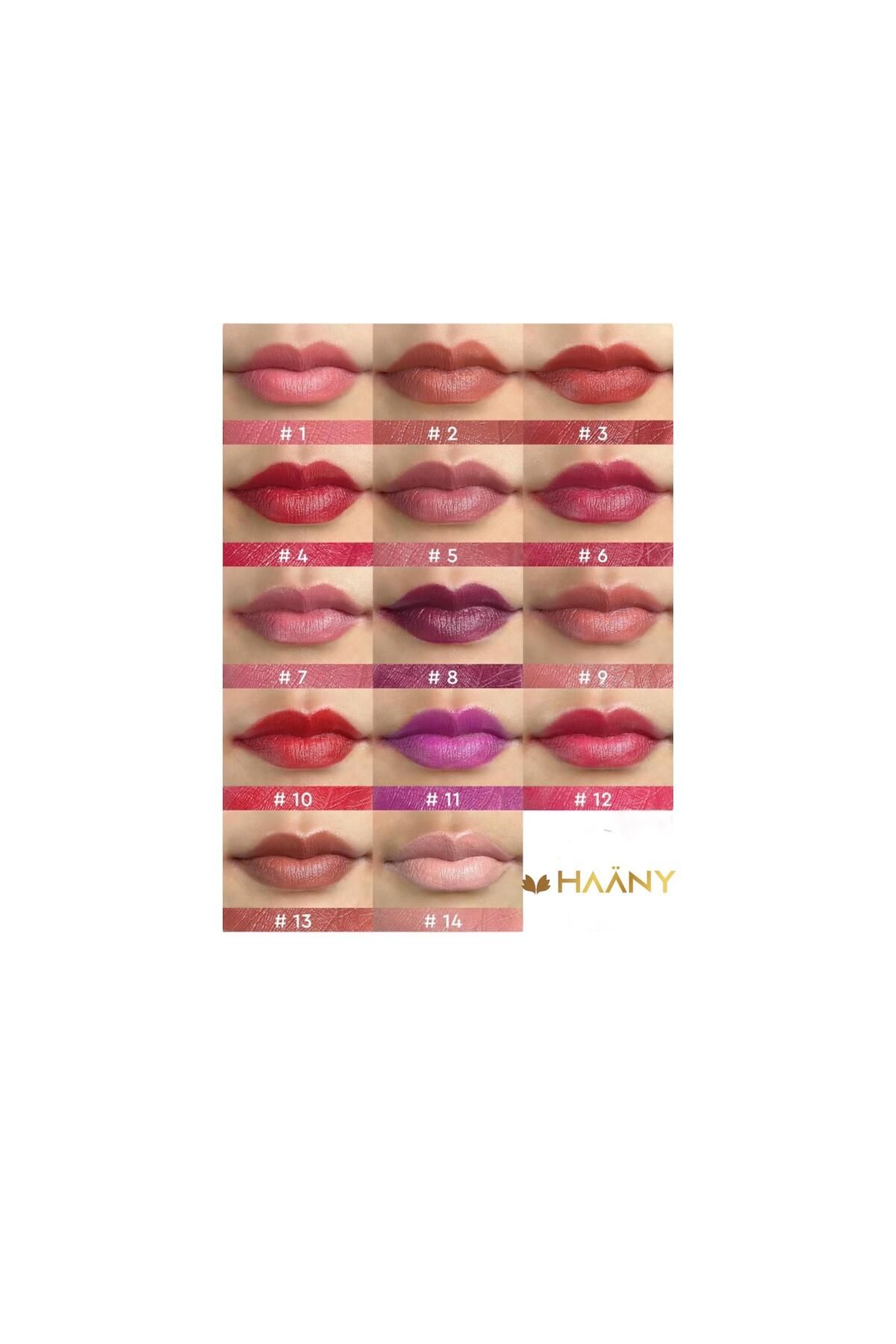 HAANY NO7 LİPSTİCK RUJ