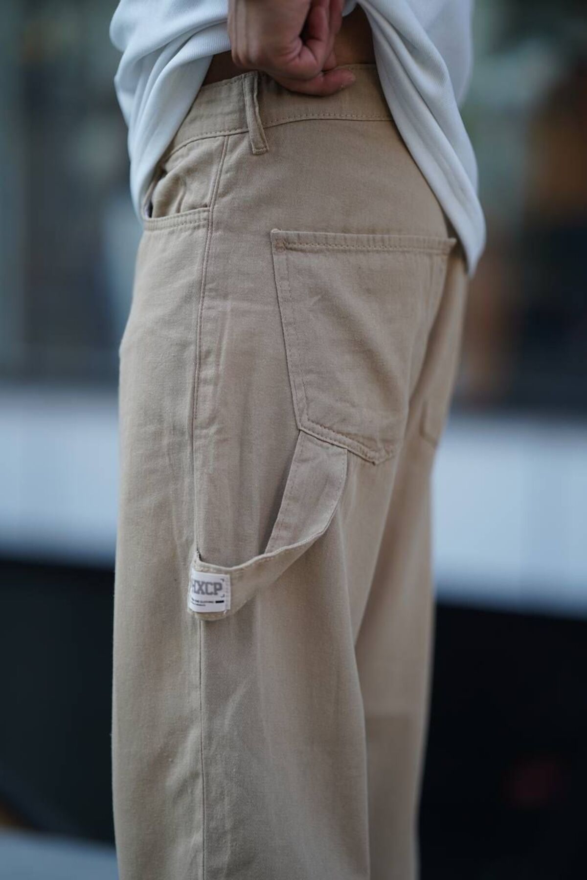 BAGGY Gabardin Baggy Pantolon