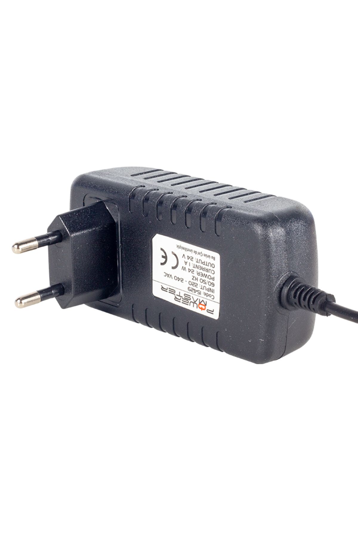 Emperium 24 VOLT - 1 AMPER 5.5*2.5 UÇLU PRİZ TİPİ PLASTİK KASA ADAPTÖR (5122)