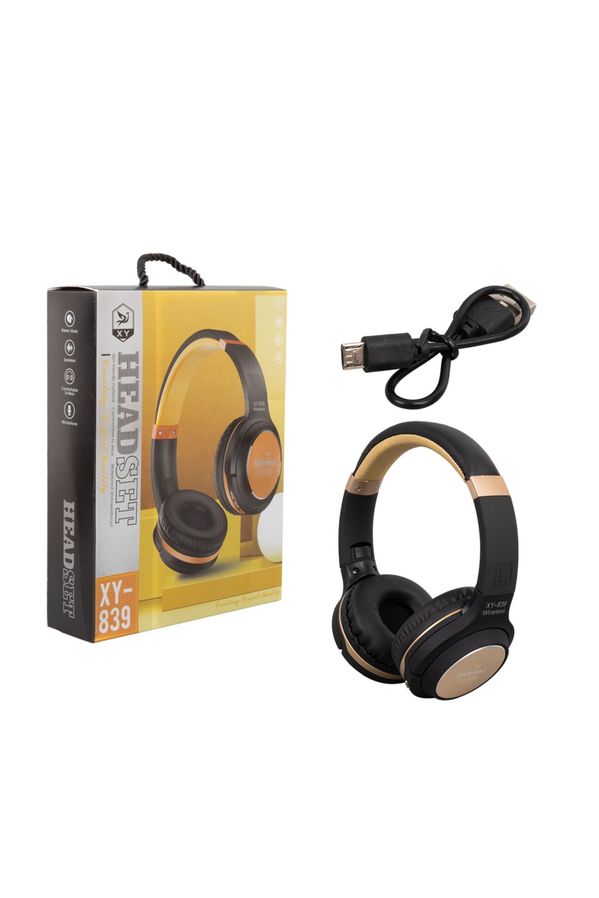 Emperium KABLOSUZ BLUETOOTH KULAKÜSTÜ TASARIM KULAKLIK XY-839 (5122)