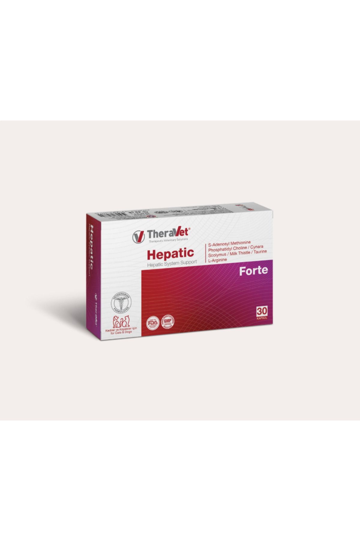 Theravet Hepatic Forte Karaciğer Destekleyici 30 Kapsül