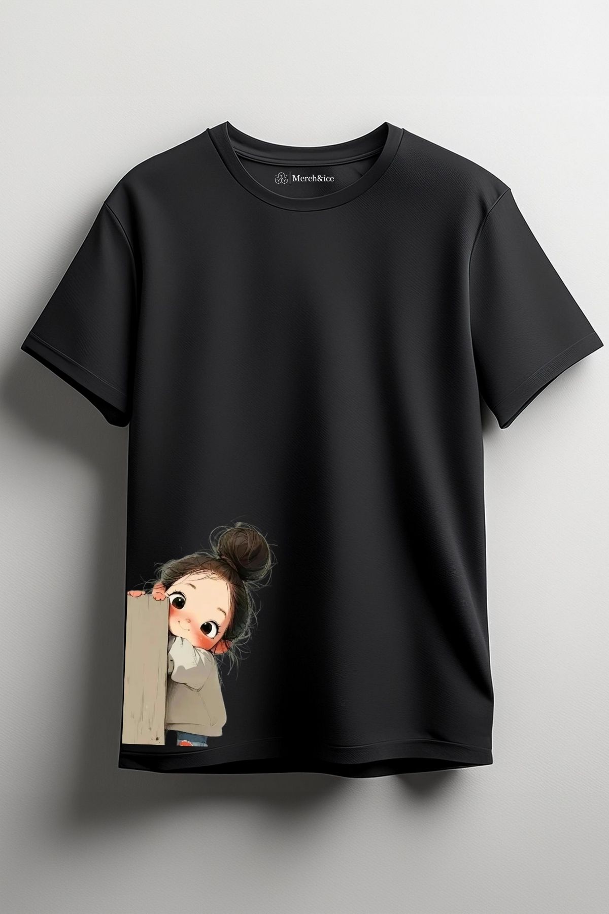 Merch&ice Minik Kız Baskılı Unisex T-Shirt