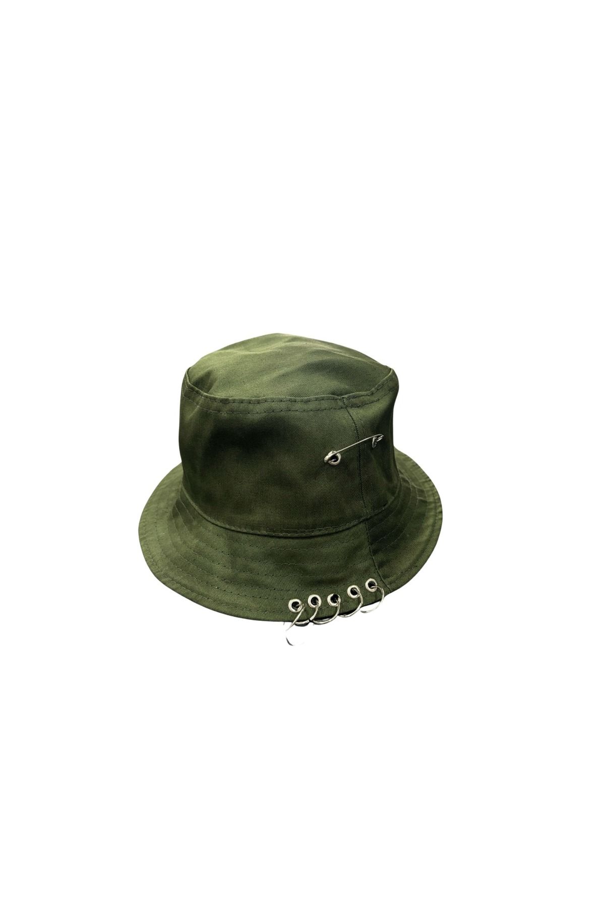 Bijutek Unisex 5 Halka Piercingli Bermuda Şapka