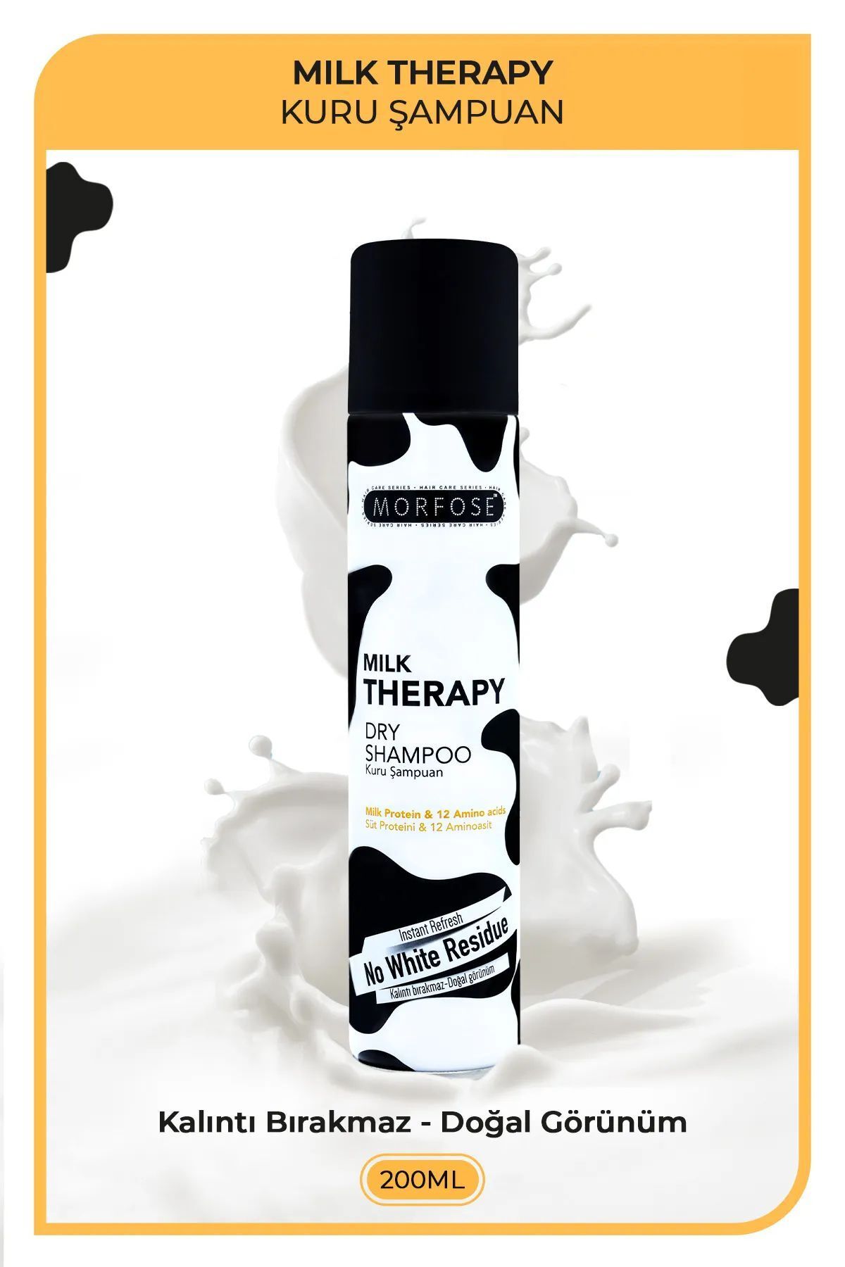 MBB ETİCARET Kuru Şampuan Milk Therapy 200 ML - Besleyici - mrfs