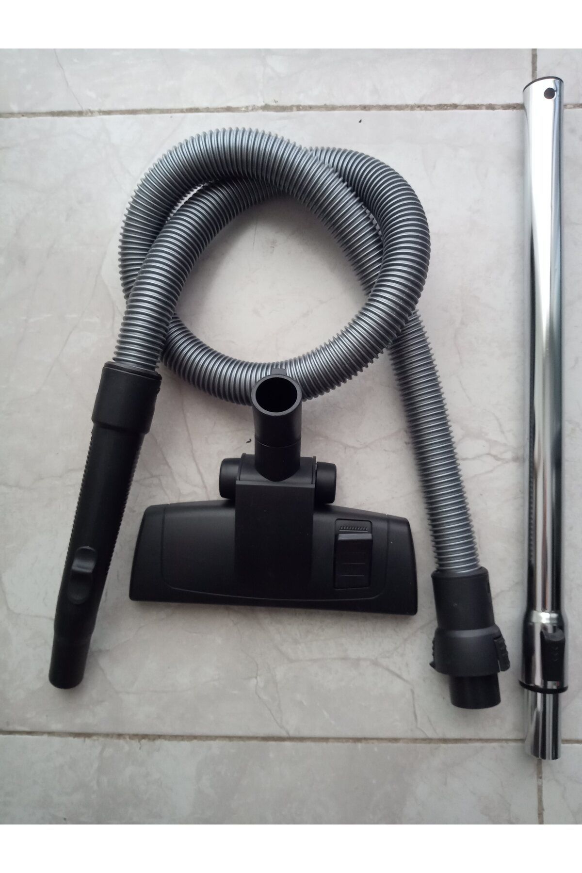 MPTEDARİK Electrolux Supercyclone Scanimal Plastik Hortum+Metal Boru+Yer Başlığı (3'Lü Set)