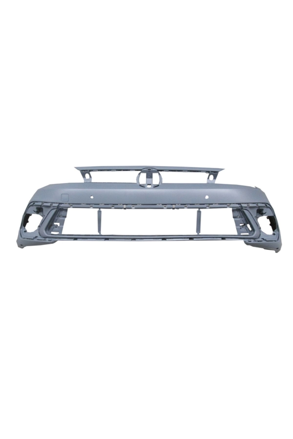 FAM Volkswagen Polo 8 21/24 Ön Tampon Astarlı Gri/braketli/2 Sensör Delikli (Tyg)