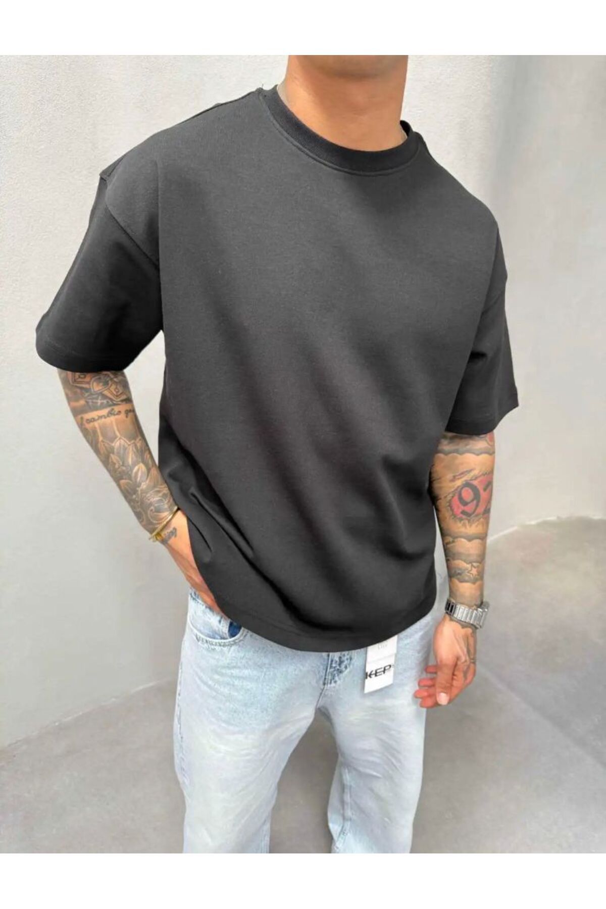 BAGGY Kalın Kumaş Oversize T-Shirt