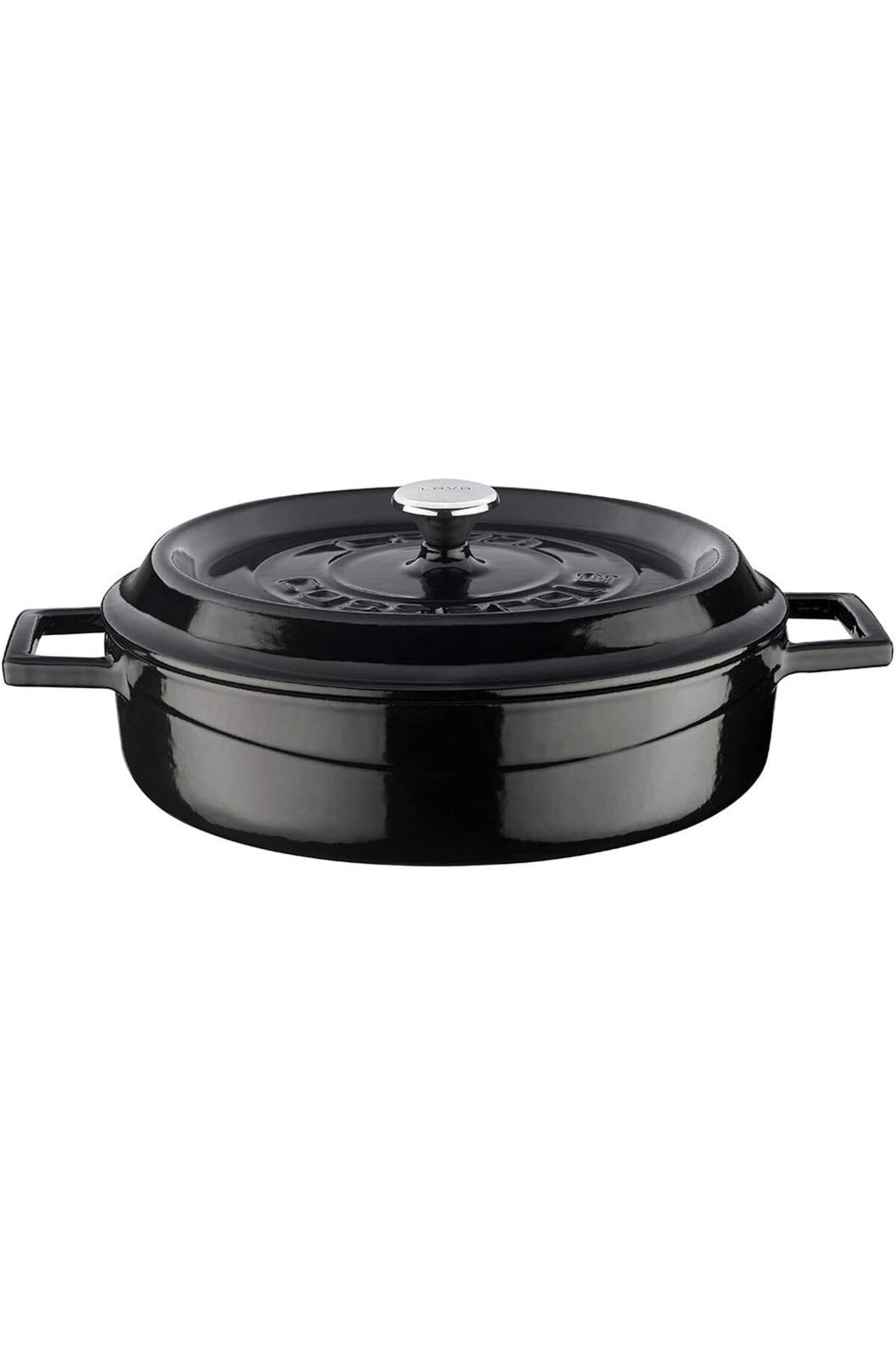 mazıdağı where Döküm Çok Amaçli Yayvan Tencere Çap(Ø) 24 cm - Trendy Siyah mzdağsyf 1139610