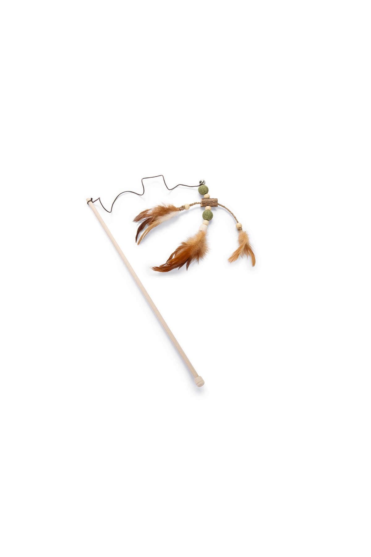 Beeztees Kedi Oltası, Tüylü Matatabi ve Kediotu Topları Uc, 40cm SVLRS