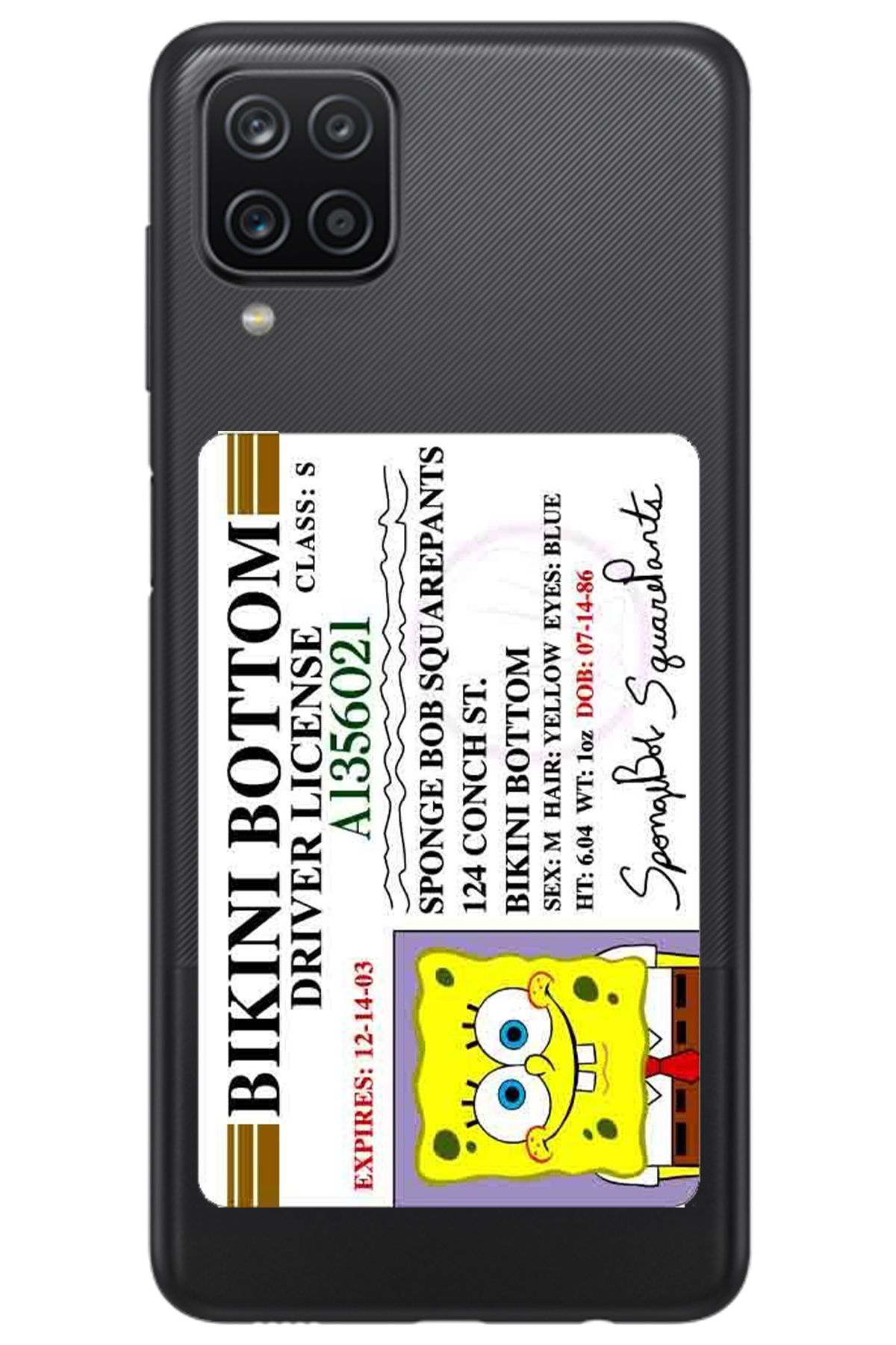 WANNA PROTECT Samsung A12 Driver Desenli Desenli Şeffaf Silikon Telefon Kılıfı