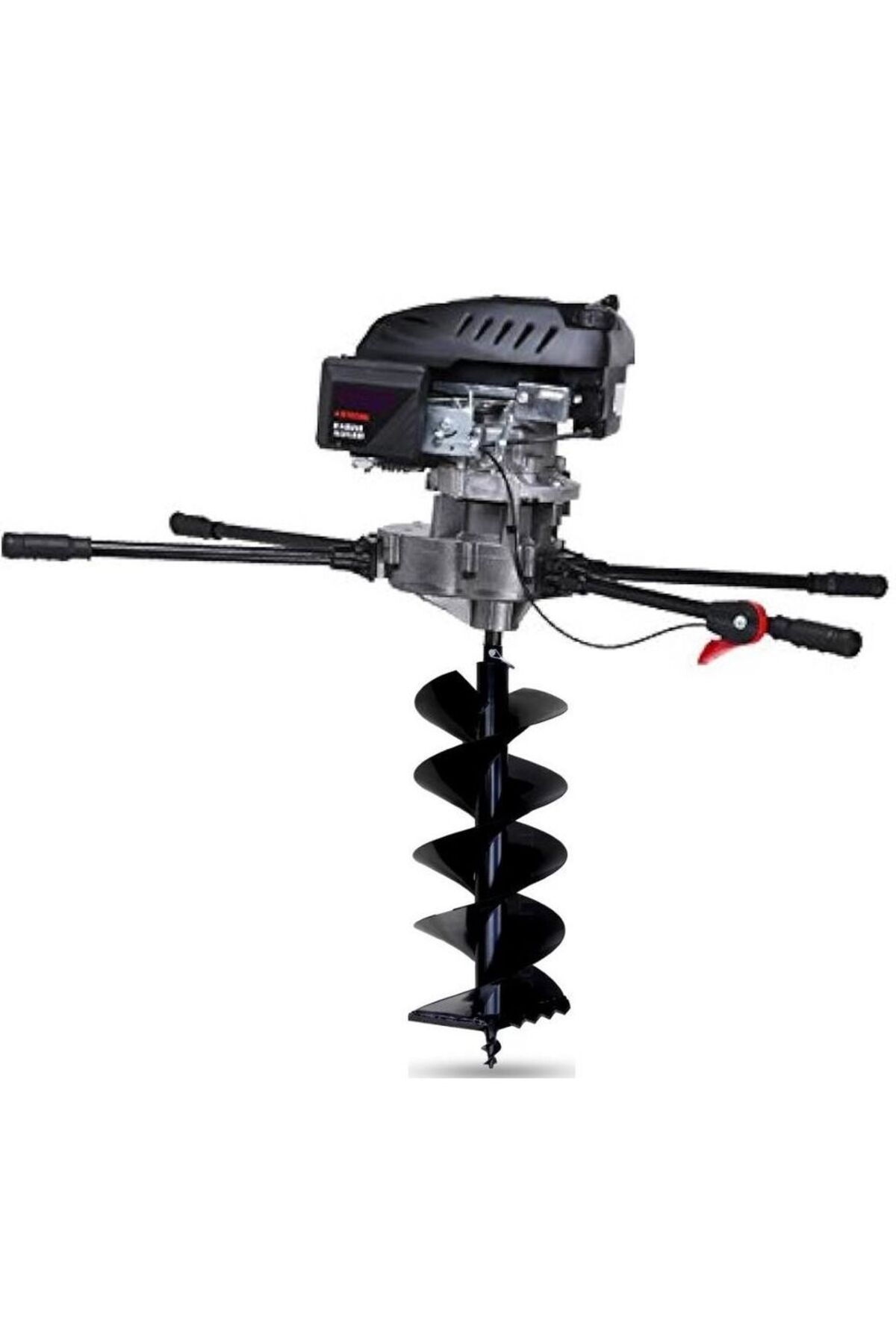 GARDENPRO Ağır Hizmet Toprak Burgu Makinası 6.5 Hp 400 mm