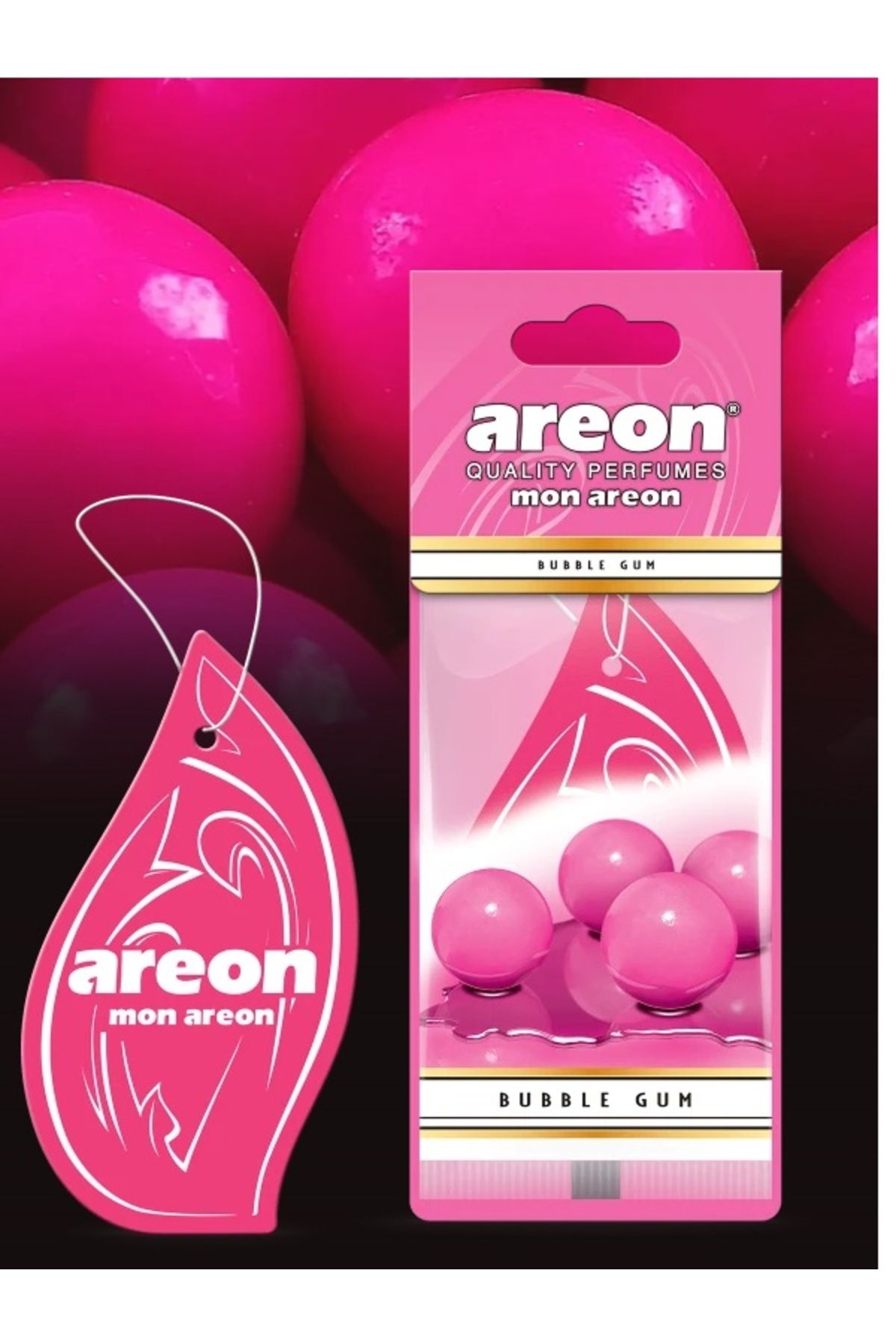 Areon NOVA PETROL MON BUBBLE GUM KALİTELİ ARAÇ KOKUSU