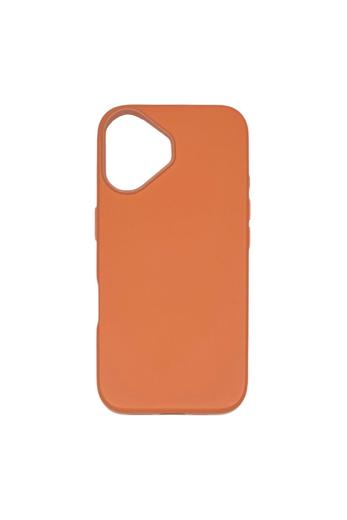 Nettech Apple iPhone 16 Plus Uyumlu NT-N068 Arka Koruma Kılıf - Turuncu
