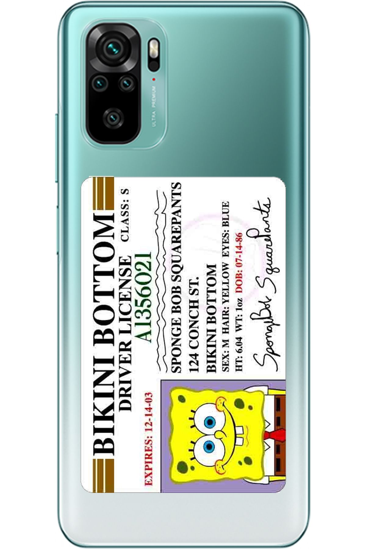 WANNA PROTECT Xiaomi Redmi Note 10 Driver Desenli Desenli Şeffaf Silikon Kılıfı