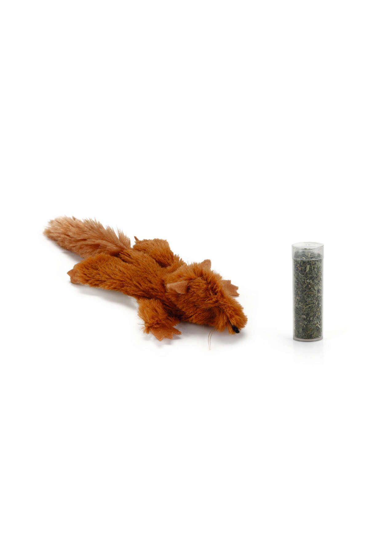 Beeztees Kedi Oyuncağı, Sincap, Kediotlu, Peluş, 14cm SVLRS