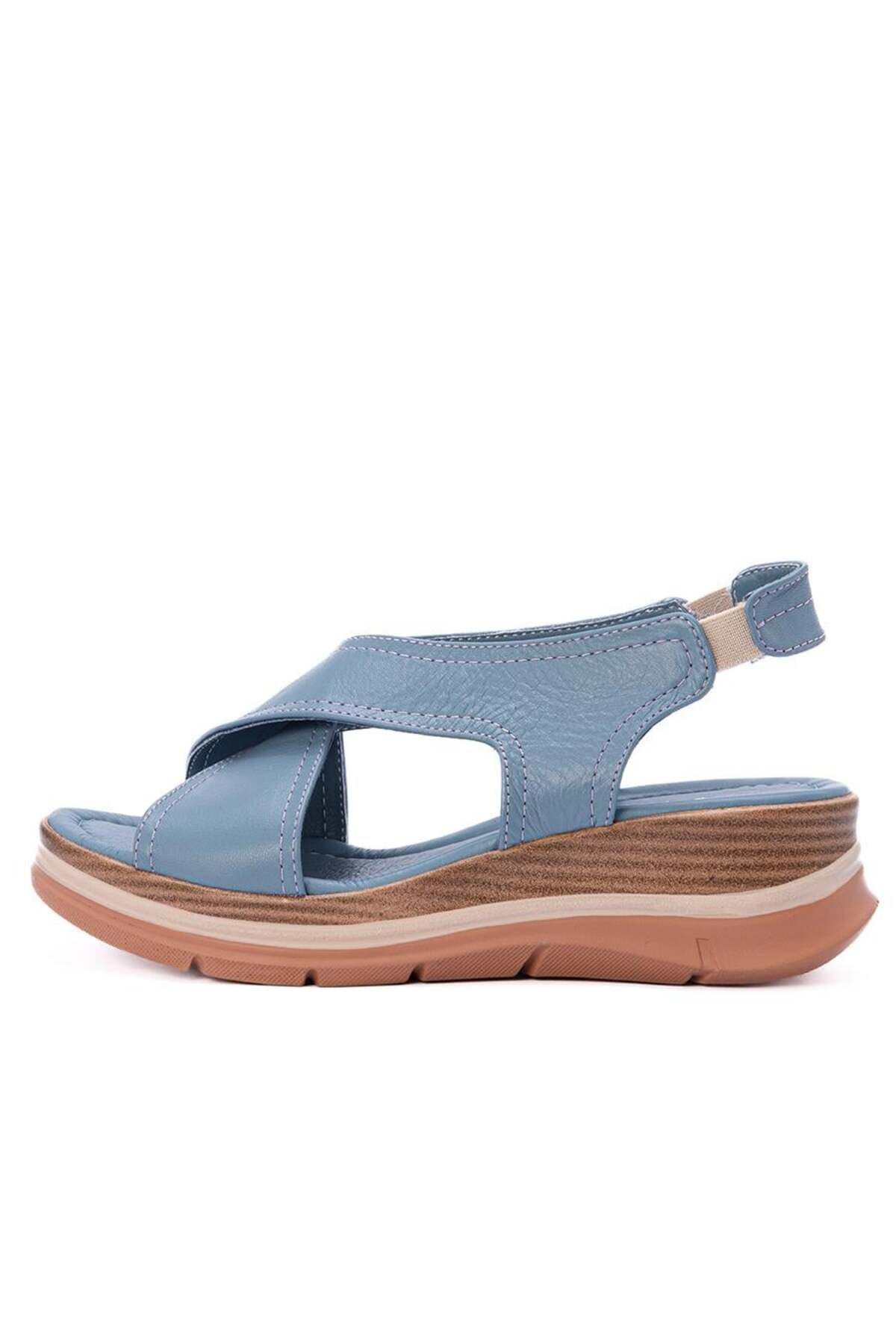 Gusse Mabel Kadın Hakiki Deri Sandalet 2562