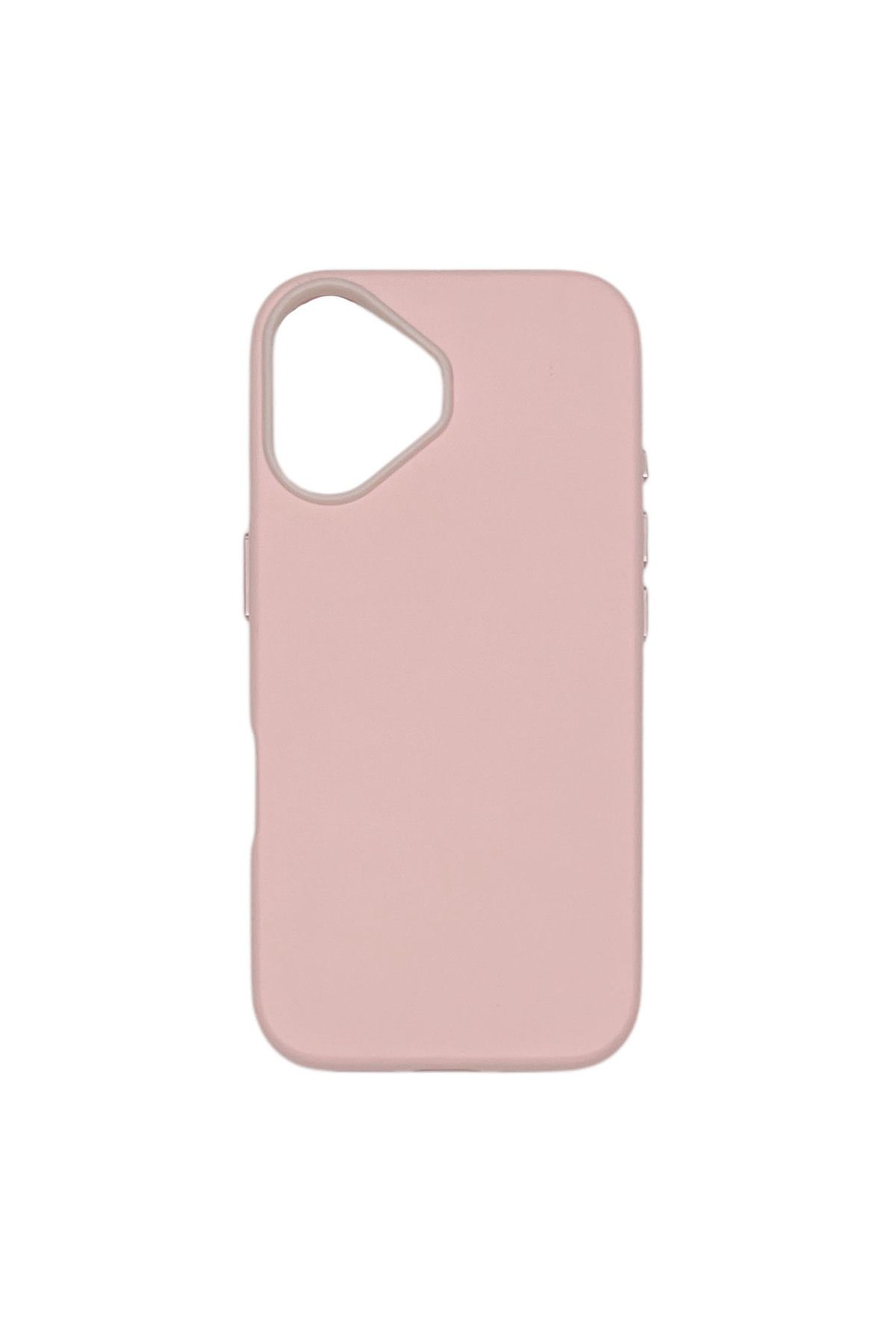 Nettech Apple iPhone 16 Plus Uyumlu NT-N068 Arka Koruma Kılıf - Açık Pembe