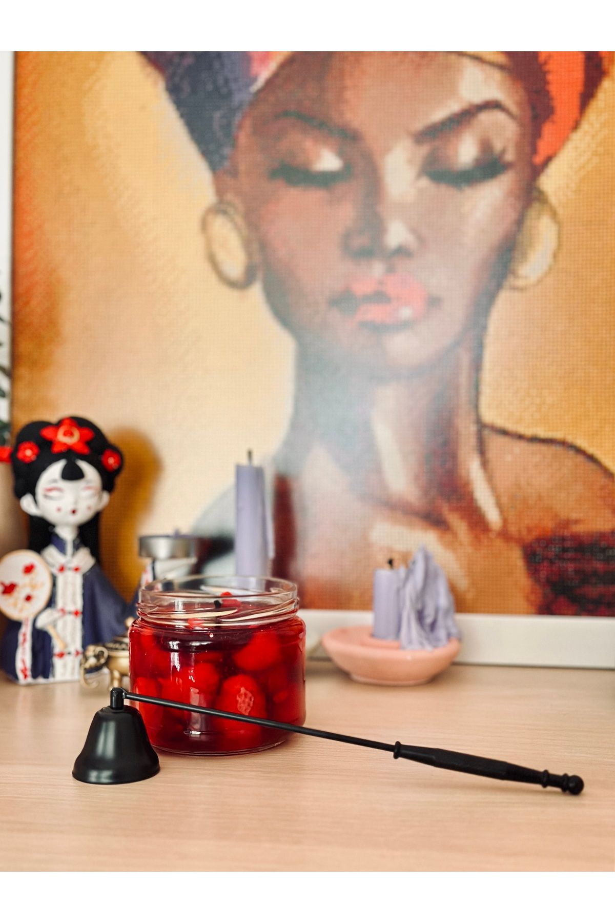 Cielo Concept Candle Accessories Mum Söndürme Aksesuarı-Siyah