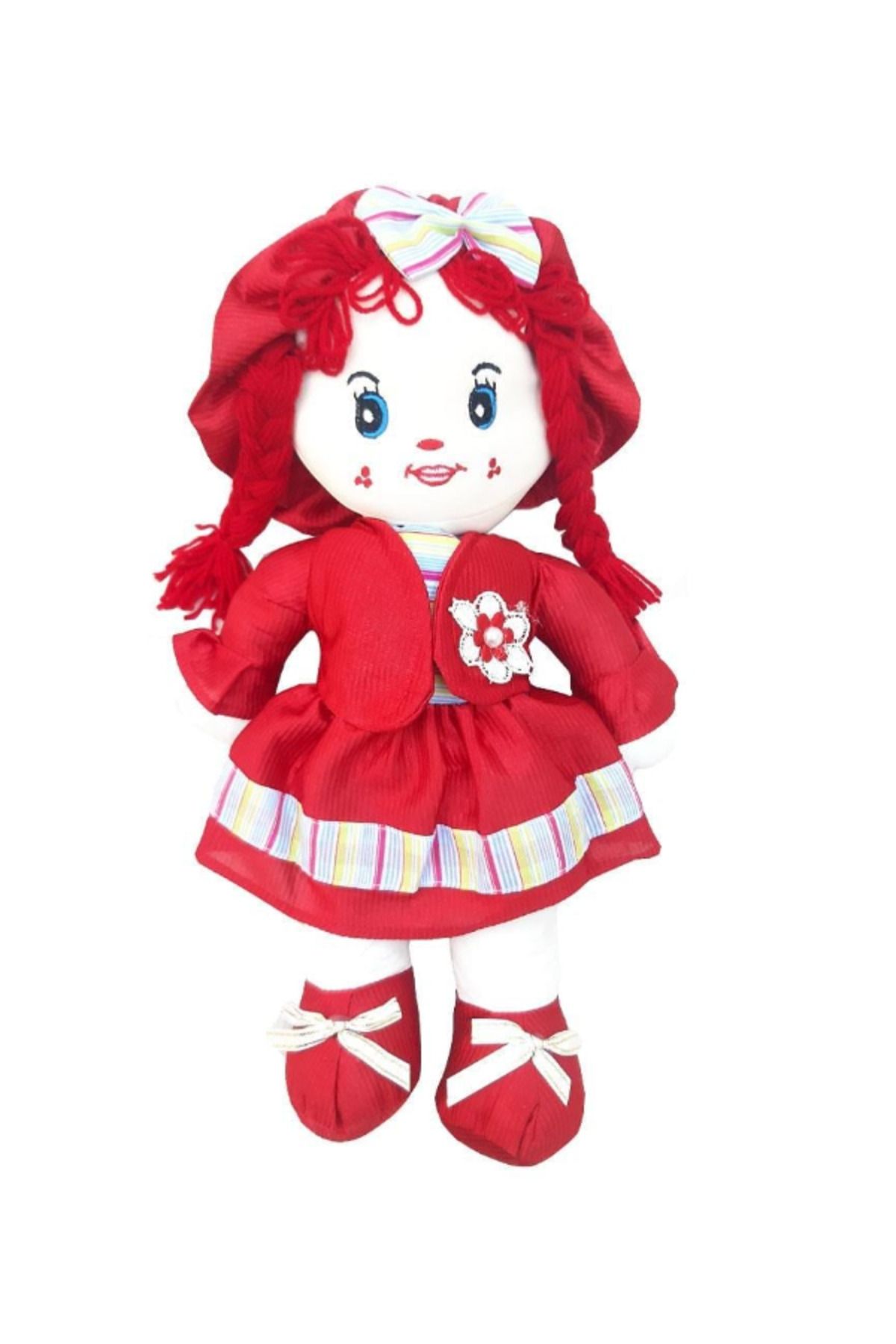 Flower Toys Bez Bebek 45 Cm Kırmızı
