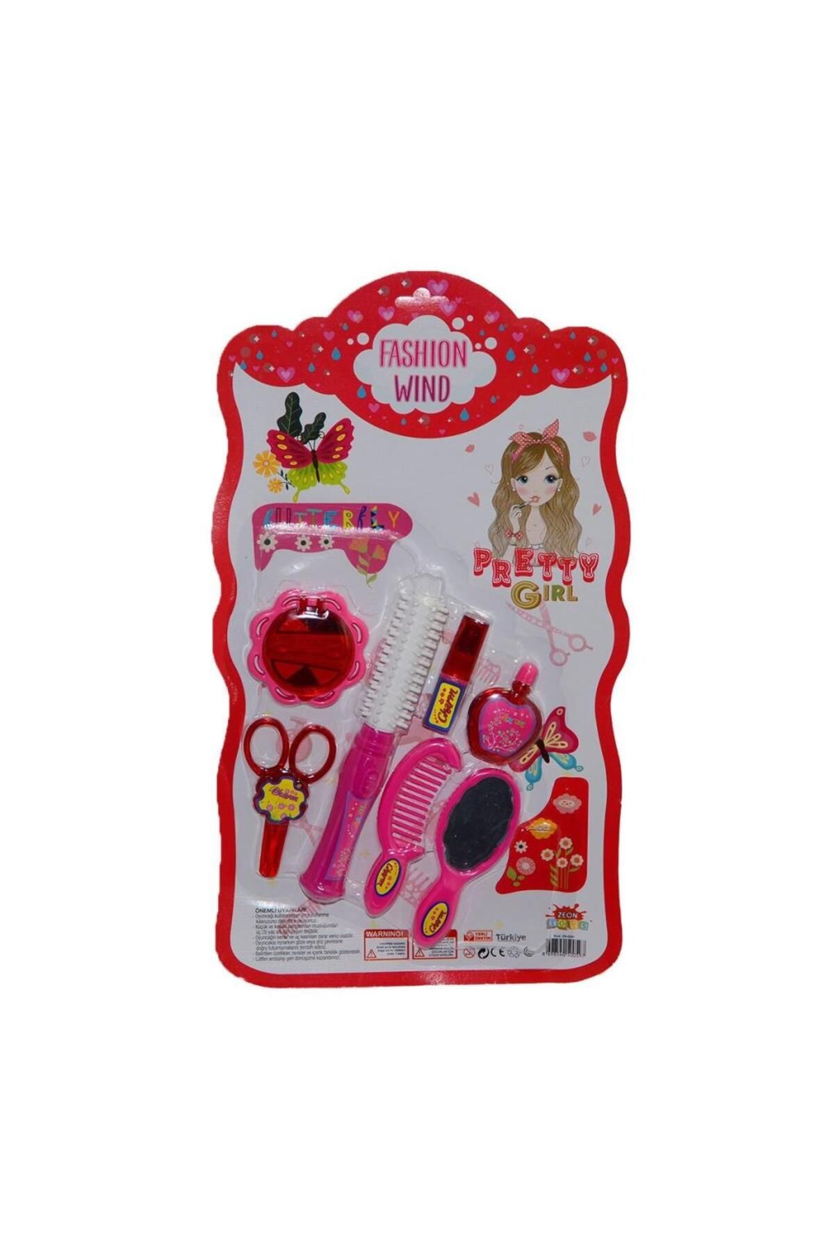 Shop58 ZN-0597 Kartela Makyaj ve Kuaför Seti -Zeon