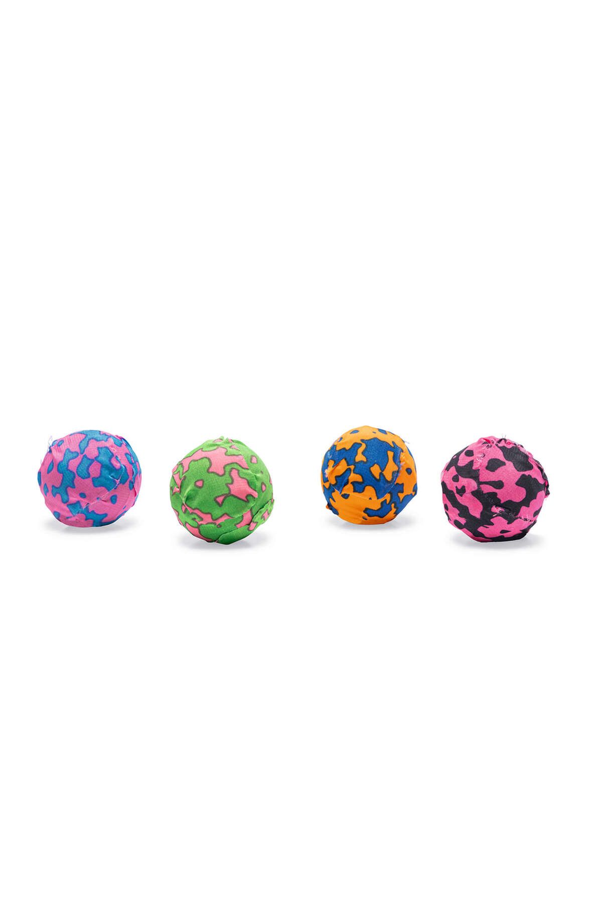 Beeztees Kedi Oyuncağı, Top, Kumaş, Çeşitli Renklerde, 4cm SVLRS