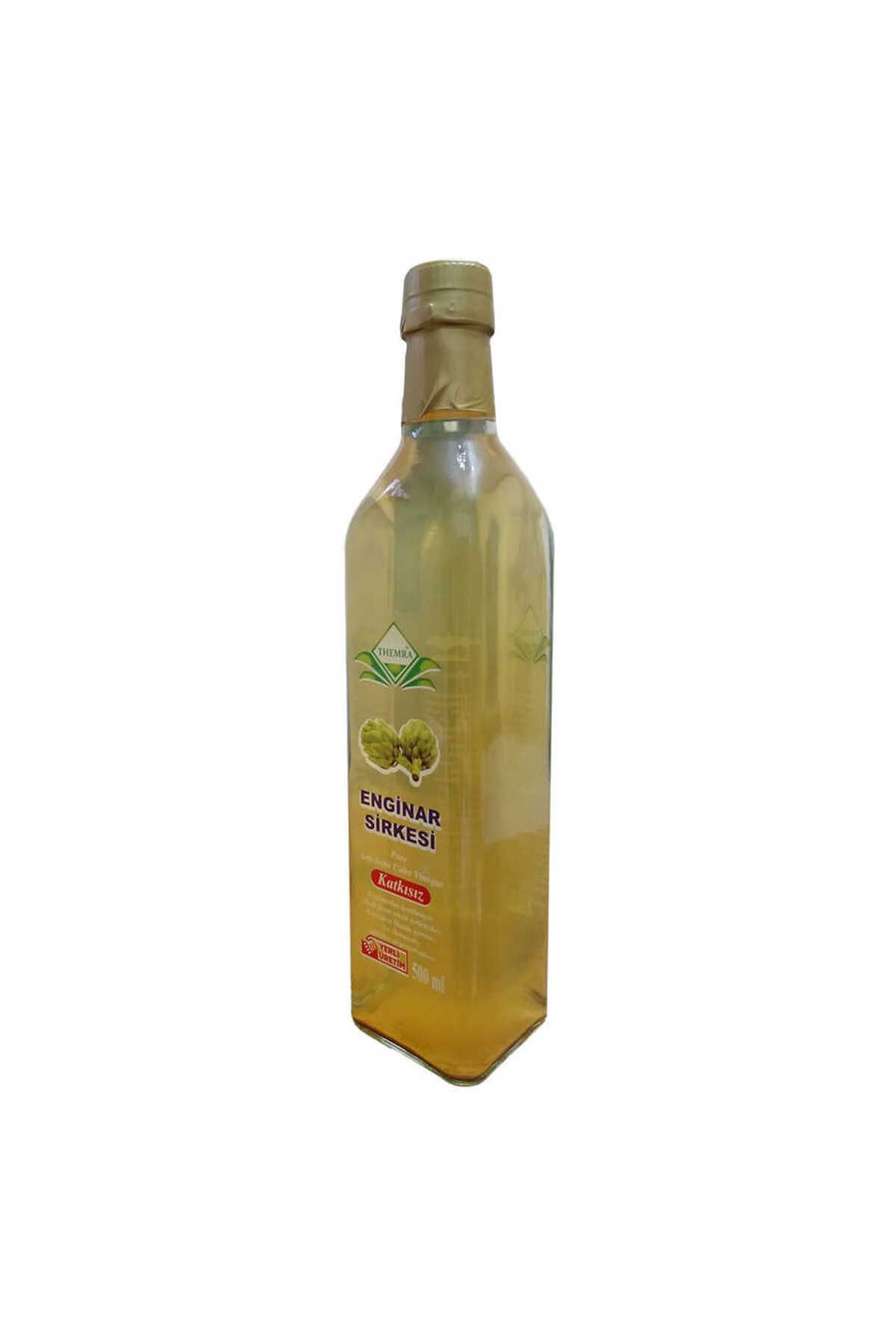 TimeStart Enginar Sirkesi Cam Şişe 500 ML