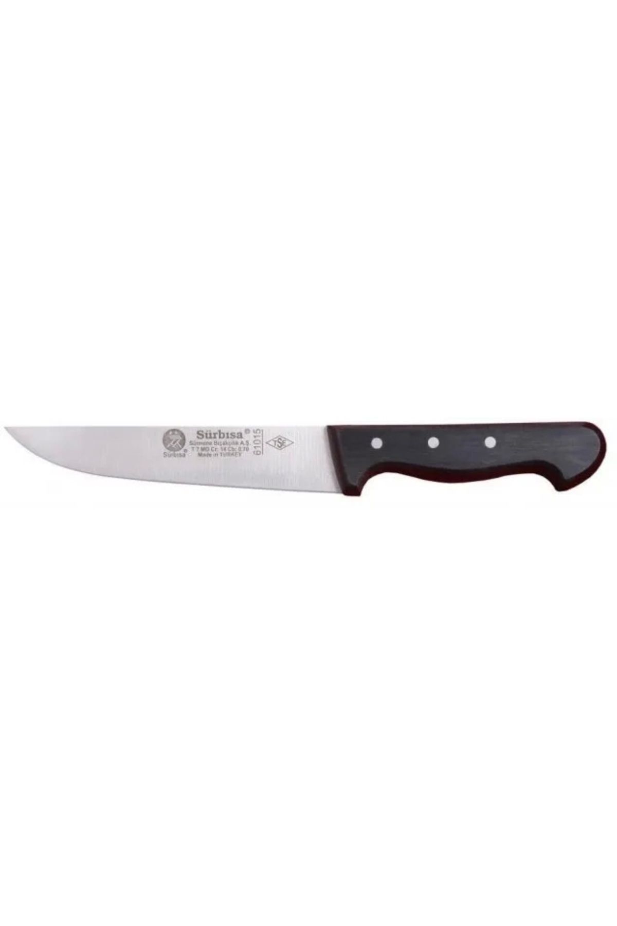 YNT İthalat 61015 - Sürmene Kasap Bıçağı 16,5 Cm - Kurban, Doğrama, Kesim
