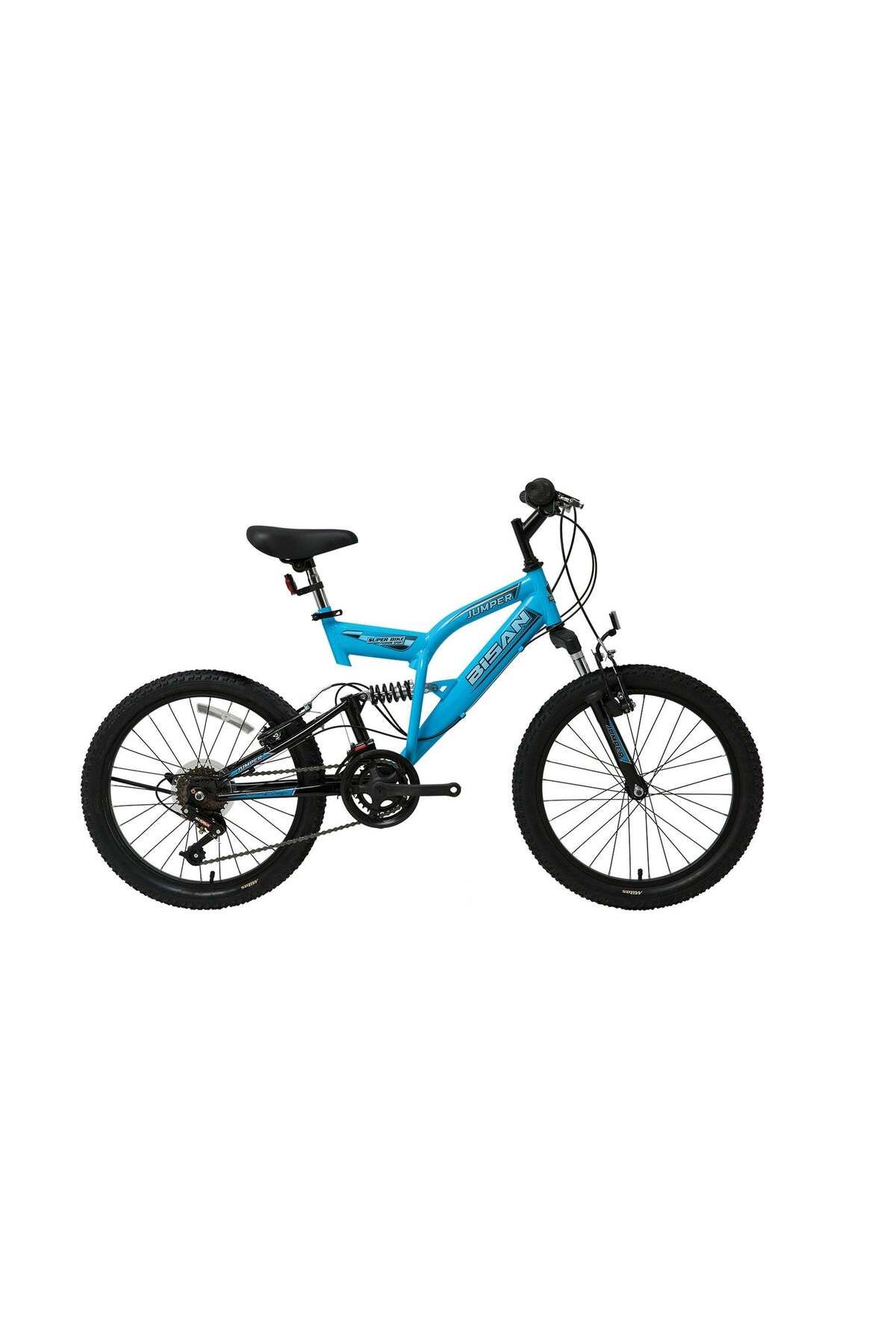 Bisan BİSAN JUMPER MAVİ 34 CM 3x6 VİTES 20jant ÇİFT AMÖRTİSOR ÇOCUK BİSİKLETİ blc